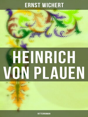 cover image of Heinrich von Plauen